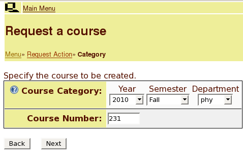 Designate MSU Course Code